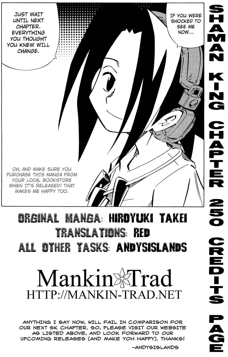 Shaman King Chapter 250 16